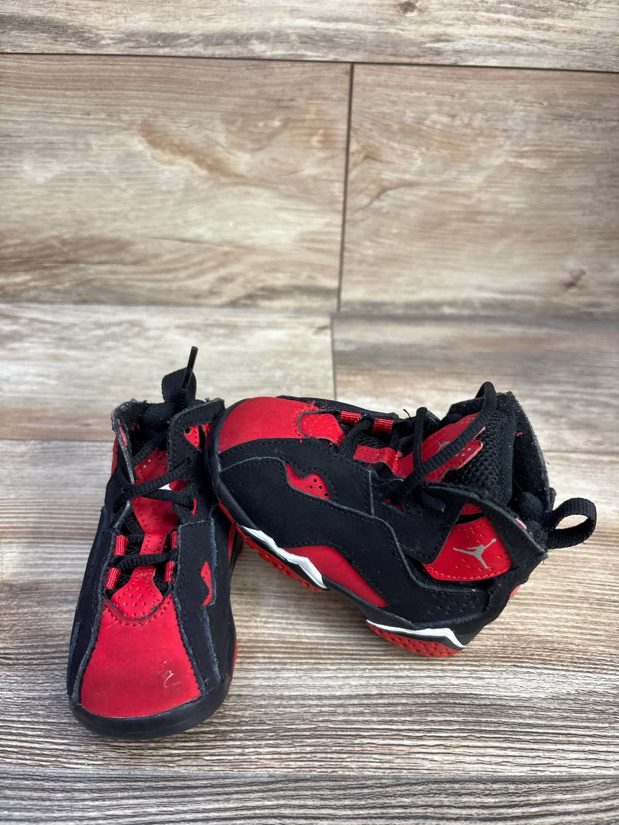 Air Jordan True Flight 'Bred' Sneakers Black sz 5c