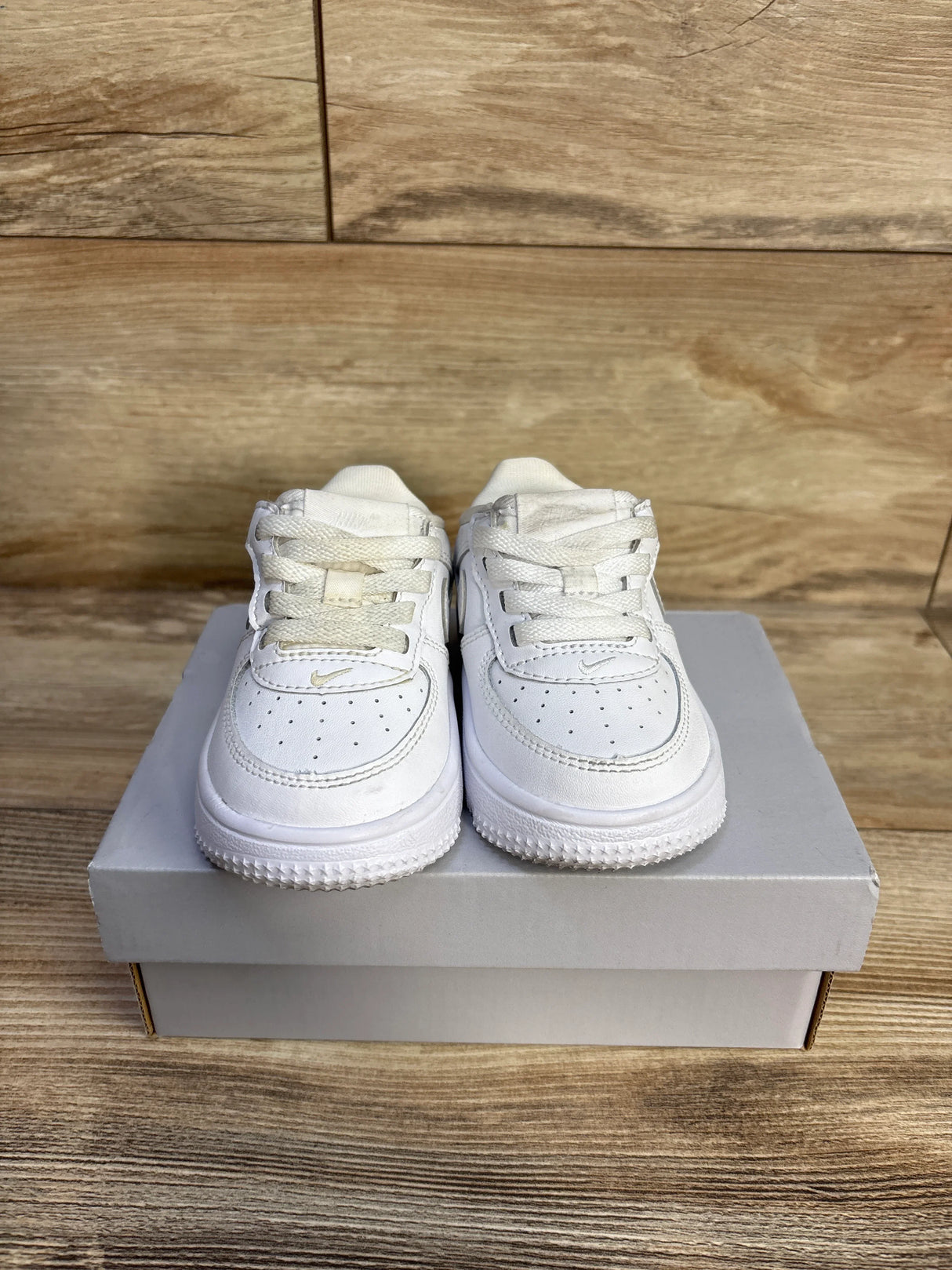 Nike Force 1 Low EasyOn Sneakers White sz 5c
