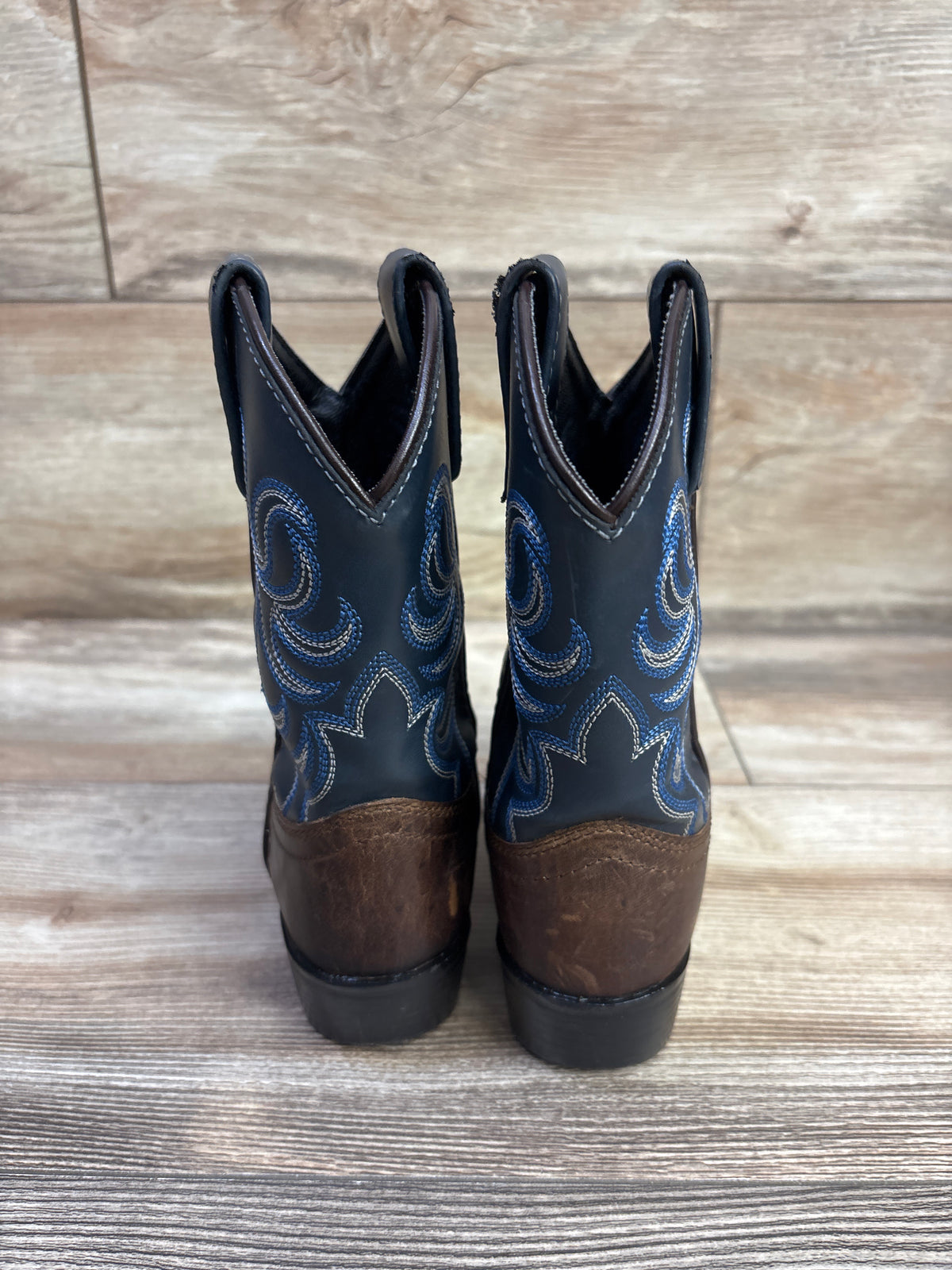 Cody James Holt Two-Tone Embroidered Western Boots Brown sz 11c