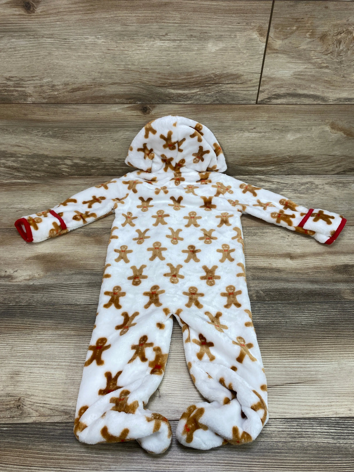 Little Beginnings Gingerbread Man Bunting White sz 6-9m - Me n Mommy To Be