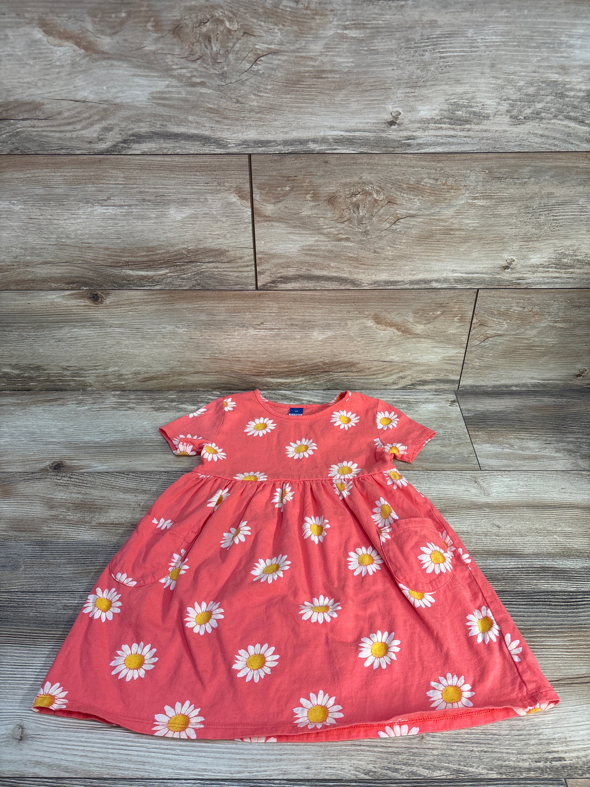 Old Navy Jersey-Knit Short Sleeve Dress Pink sz 4T