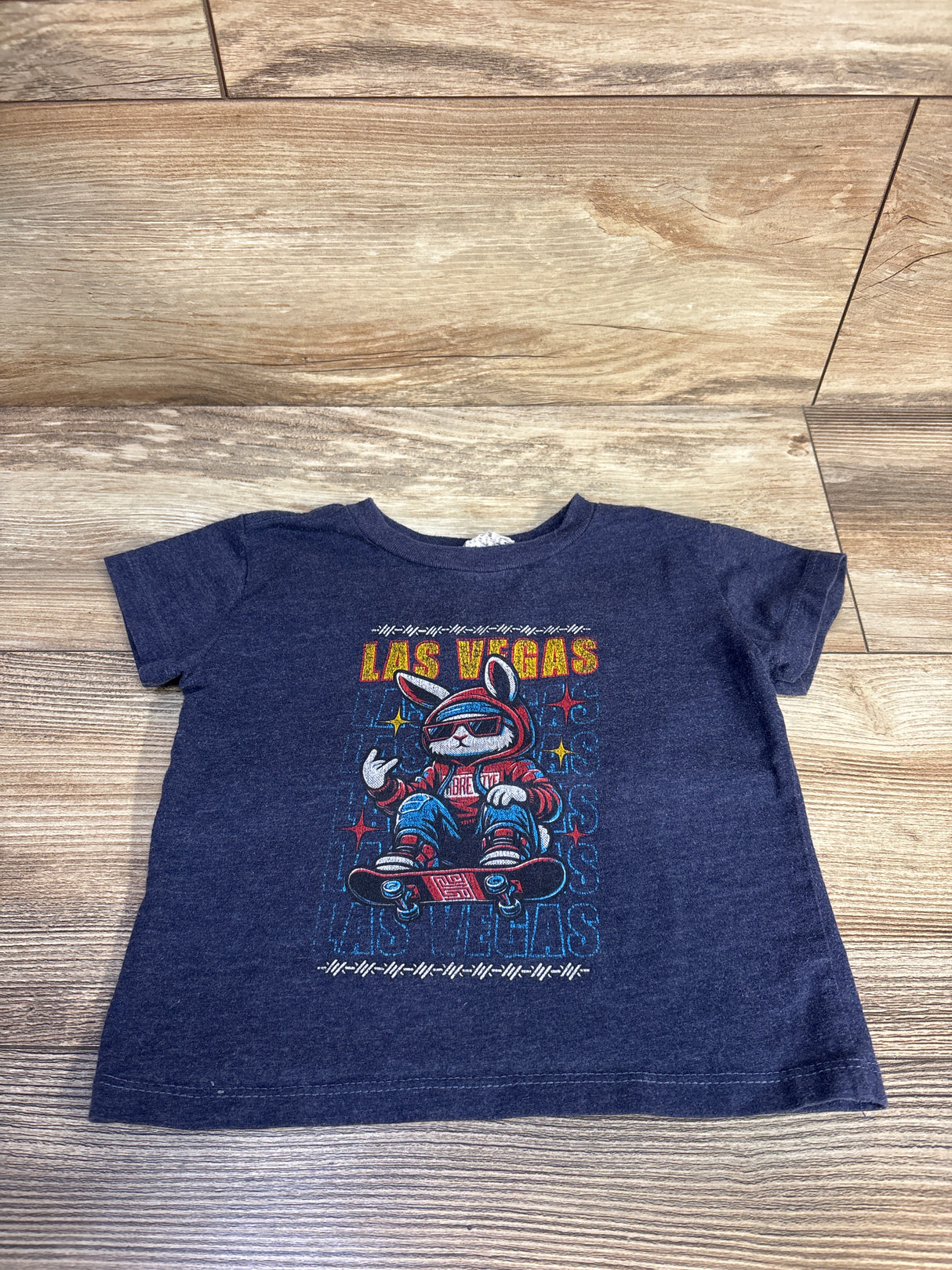 Las Vegas Thug Bunny Shirt Blue sz 12m