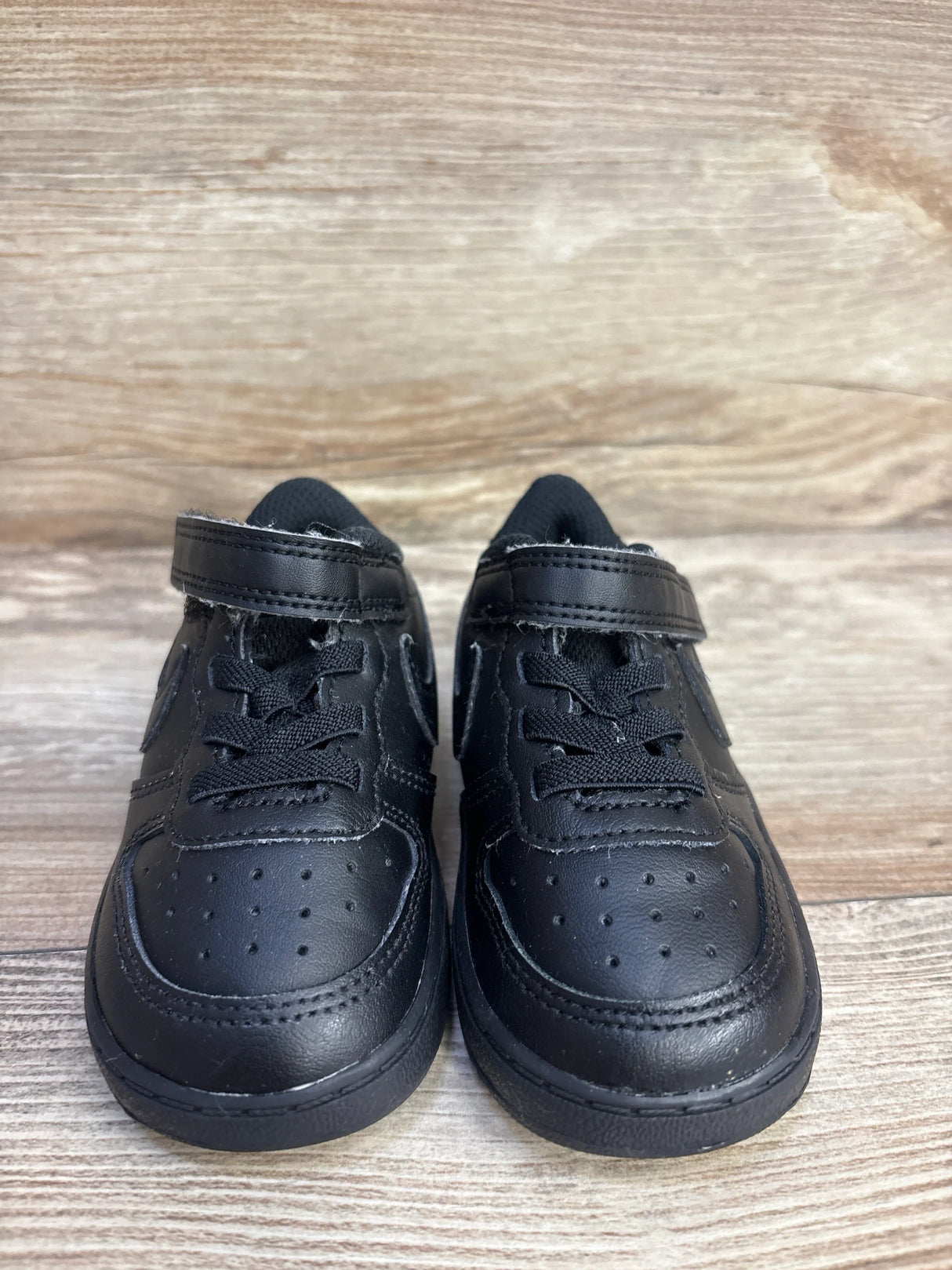 Nike Court Borough Low 2 TD 'Triple Black' Sneakers sz 5.5c - Me n Mommy To Be