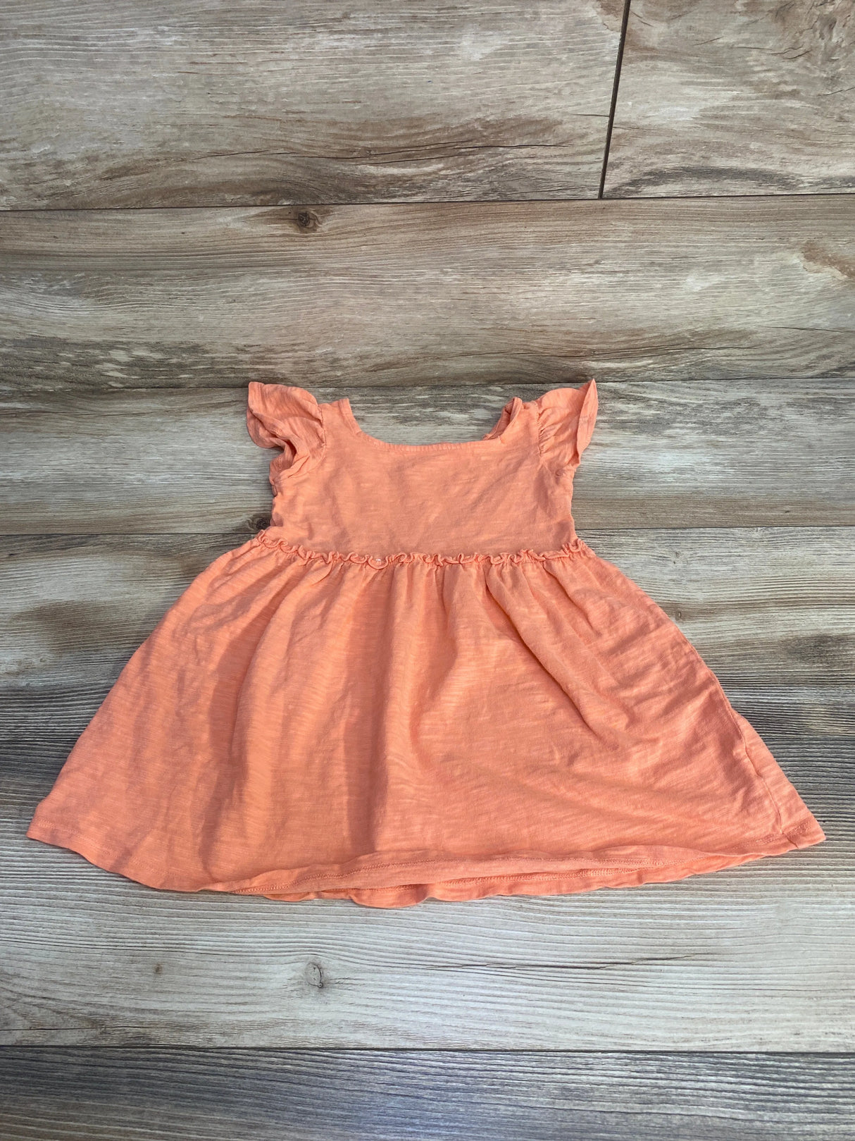 Cat & Jack Flutter Sleeve Dress sz 18m - Me n Mommy To Be