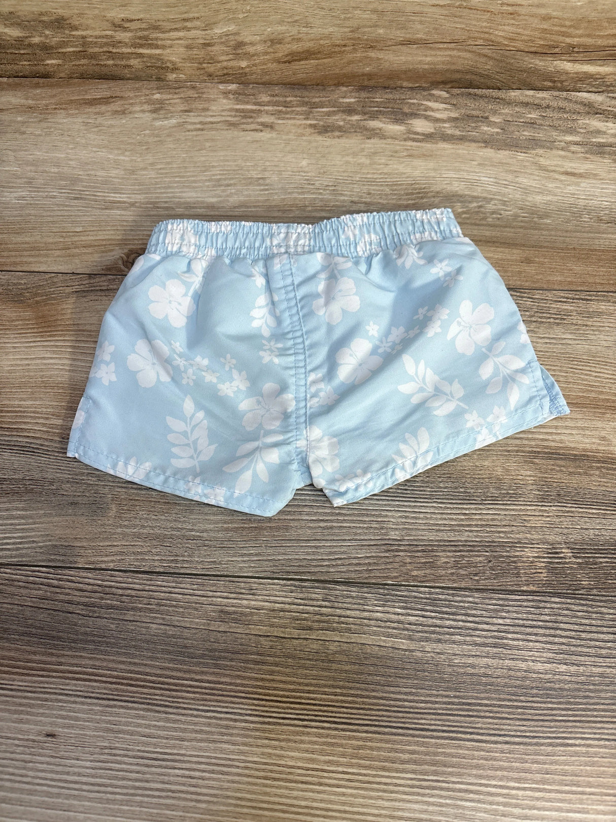 Starting Out Floral Swim Trunks Blue sz 6m - Me n Mommy To Be