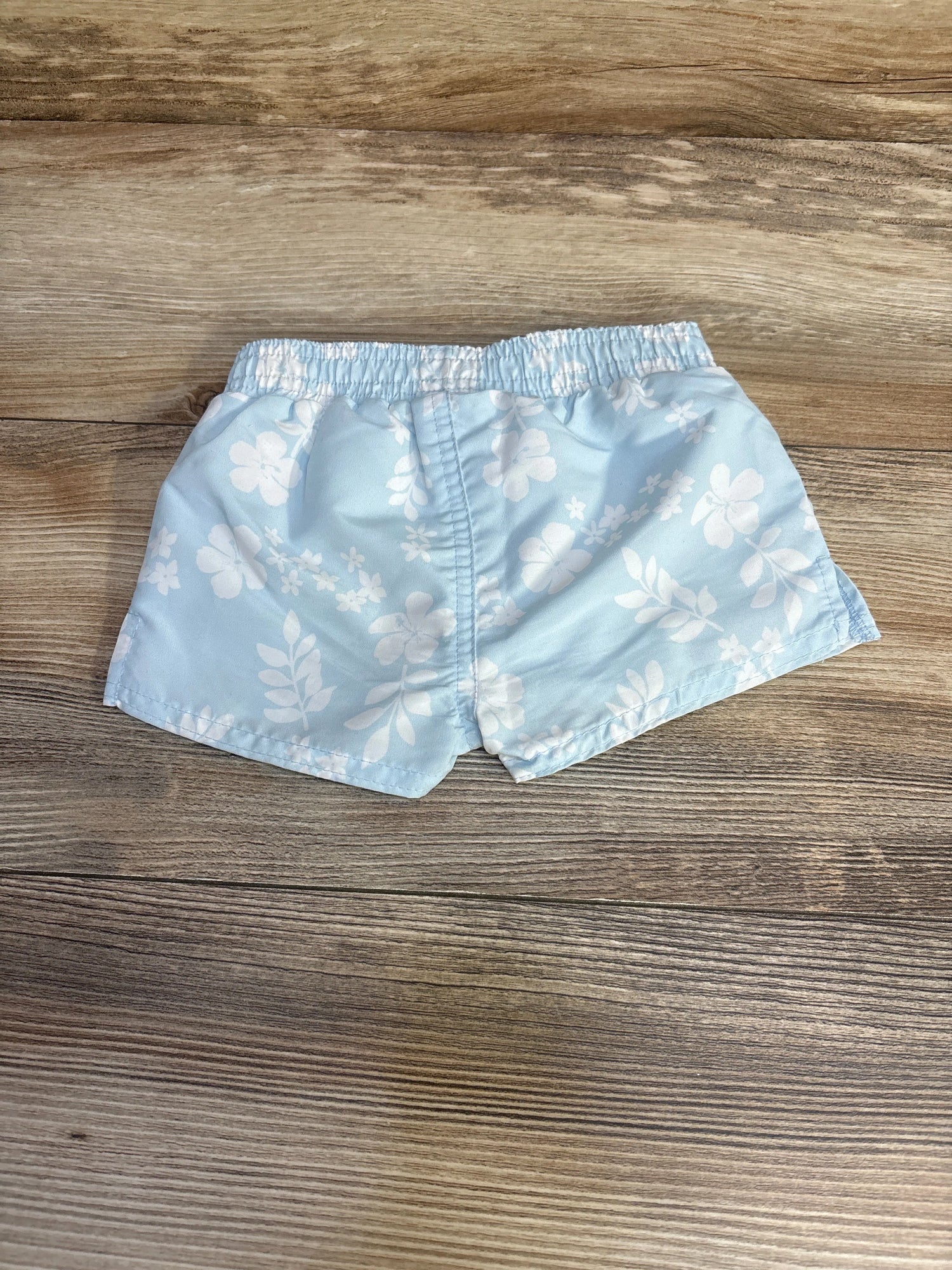 Starting Out Floral Swim Trunks Blue sz 6m - Me n Mommy To Be