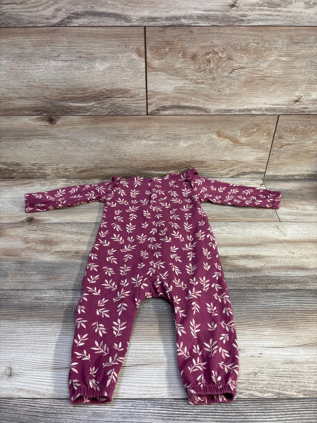 Mac & Moon Coverall Maroon sz 9m