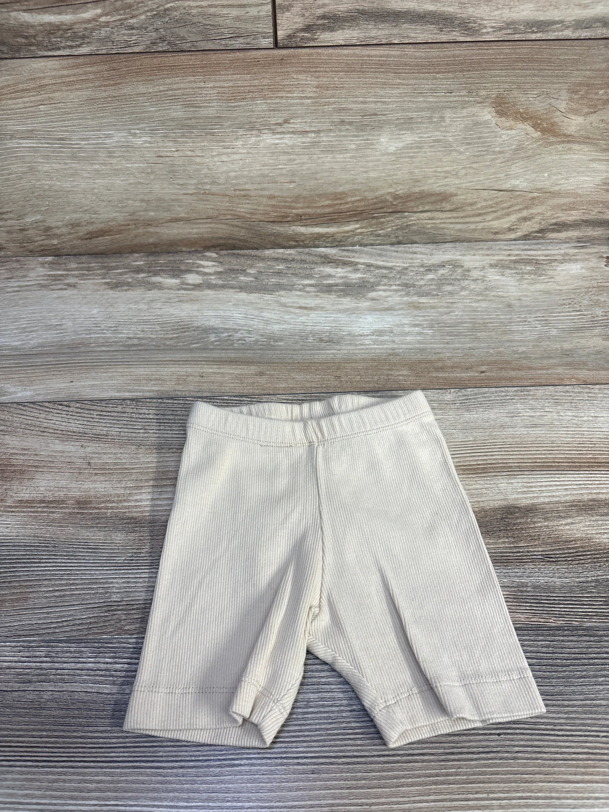 Blooming Indigo Ribbed Shorts Cream sz 18-24m
