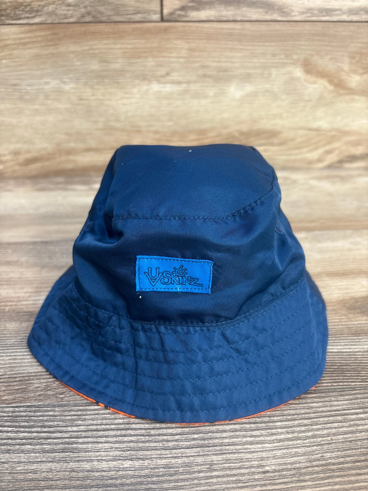 UV Skinz Reversible Bucket Hat Tropical/Navy sz 3T