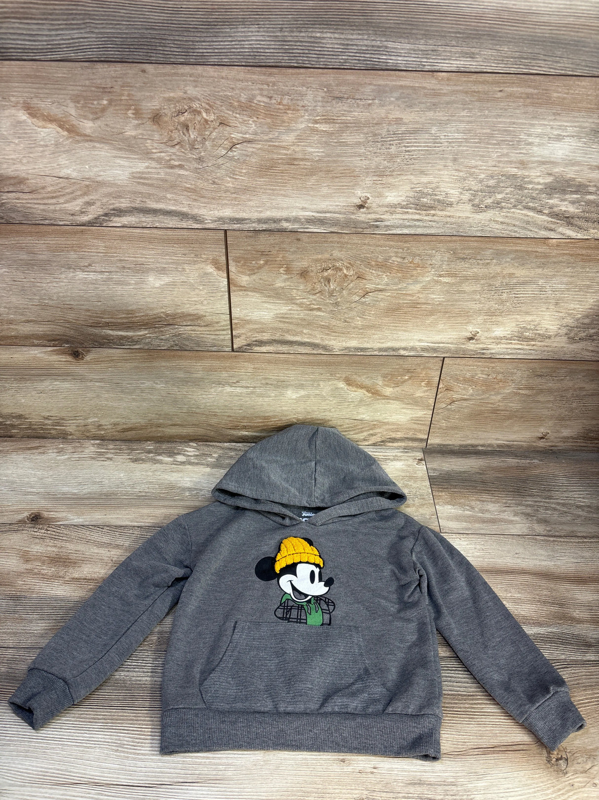 Disney Junior Mickey Mouse Pullover Sweatshirt Grey sz 4T