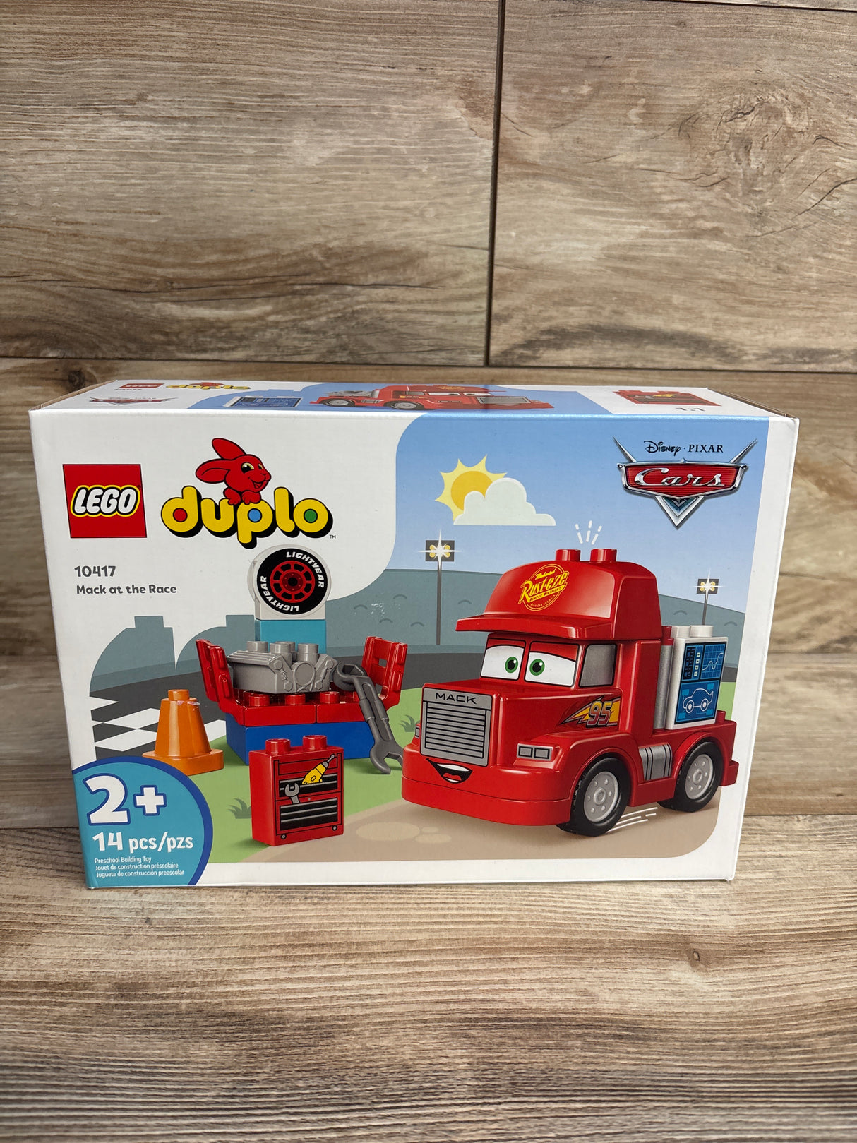 NEW LEGO DUPLO Disney and Pixar's Cars Mack at the Race