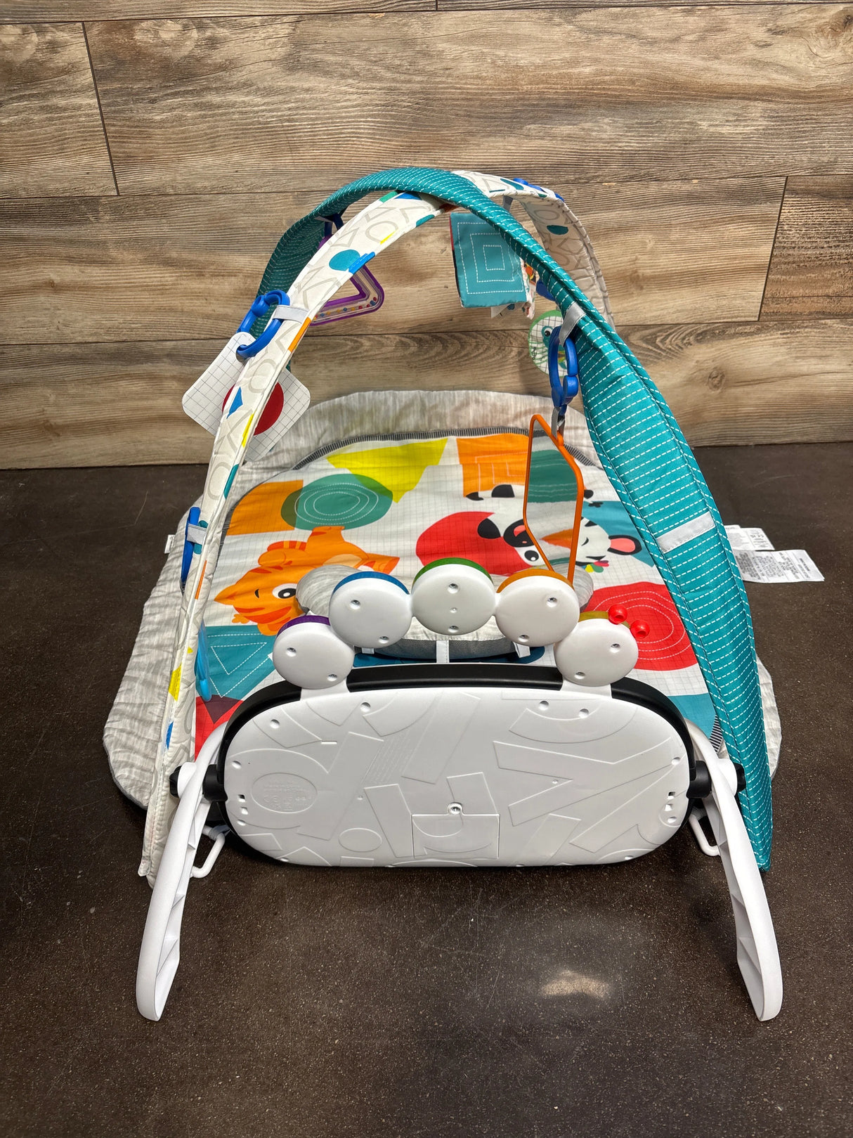 Baby Einstein 4-in-1 Kickin' Tunes Music and Language Discovery Play Gym