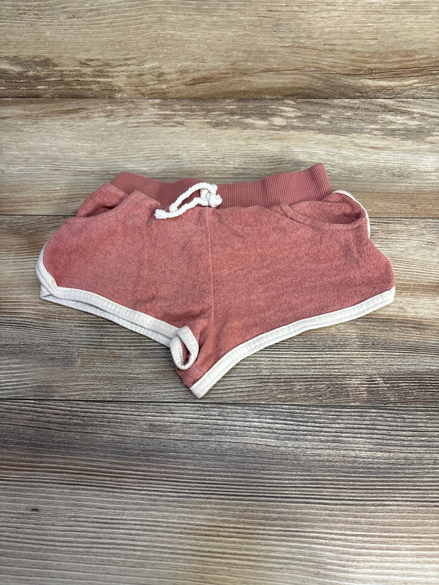 Pull On Terry Cloth Shorts Pink sz 5T - Me n Mommy To Be