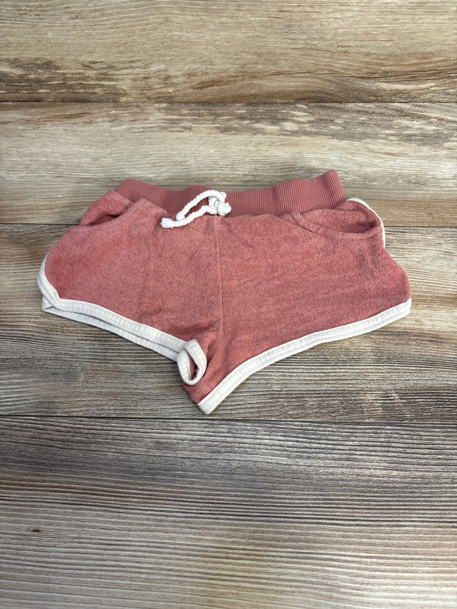 Pull On Terry Cloth Shorts Pink sz 5T - Me n Mommy To Be