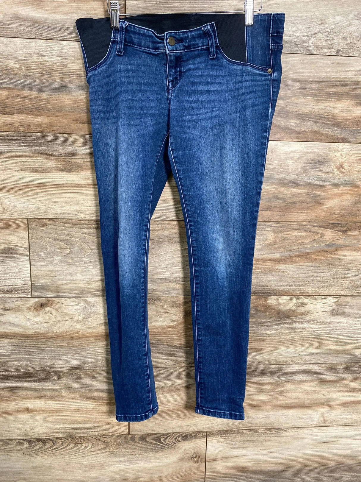 Isabel Maternity Side Panel Jeans Blue sz Small - Me n Mommy To Be