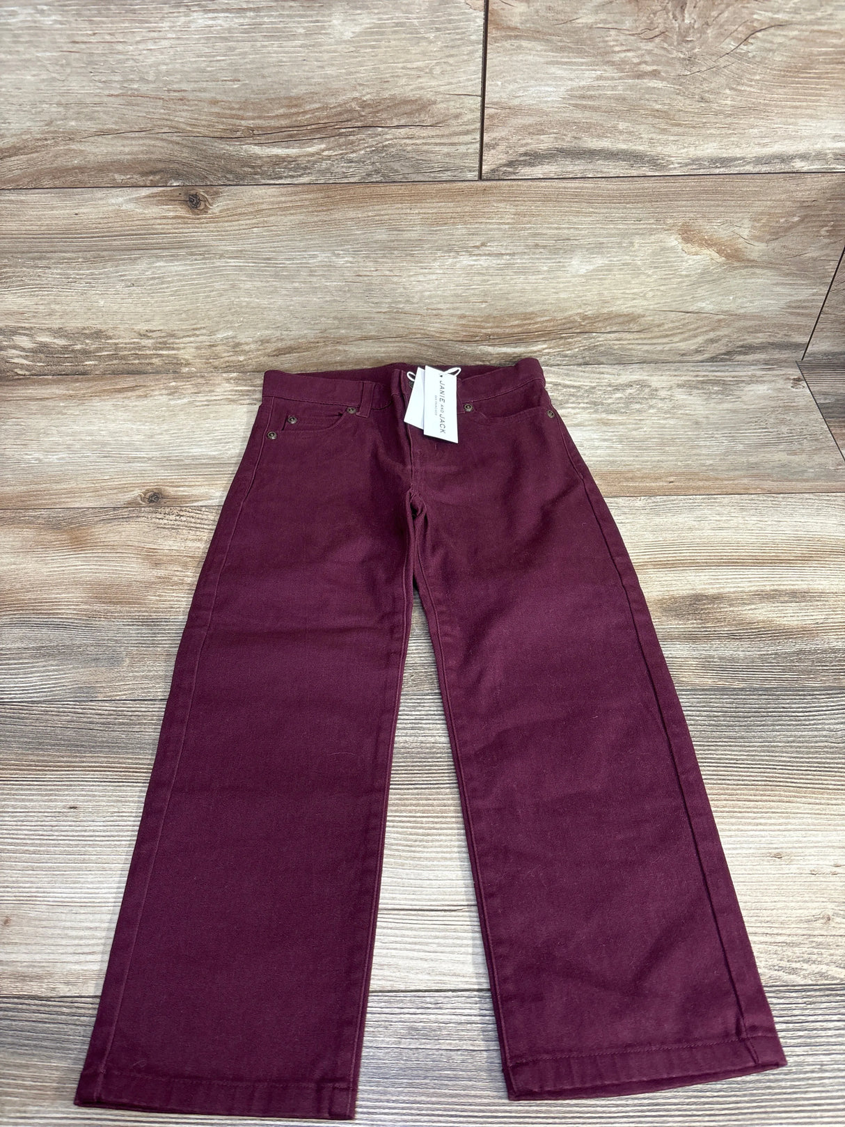 NEW Janie & Jack Sateen Straight Pant in Plum sz 4T