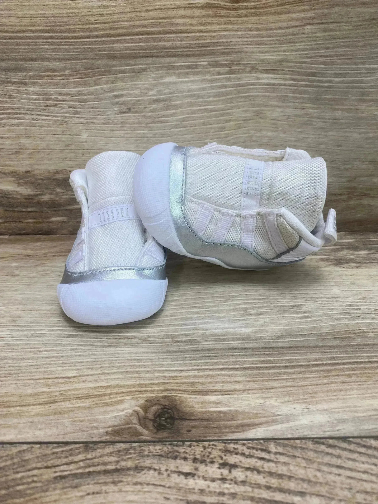 Air Jordan 11 Retro TD 'Metallic Silver' Sneakers sz 3c - Me n Mommy To Be