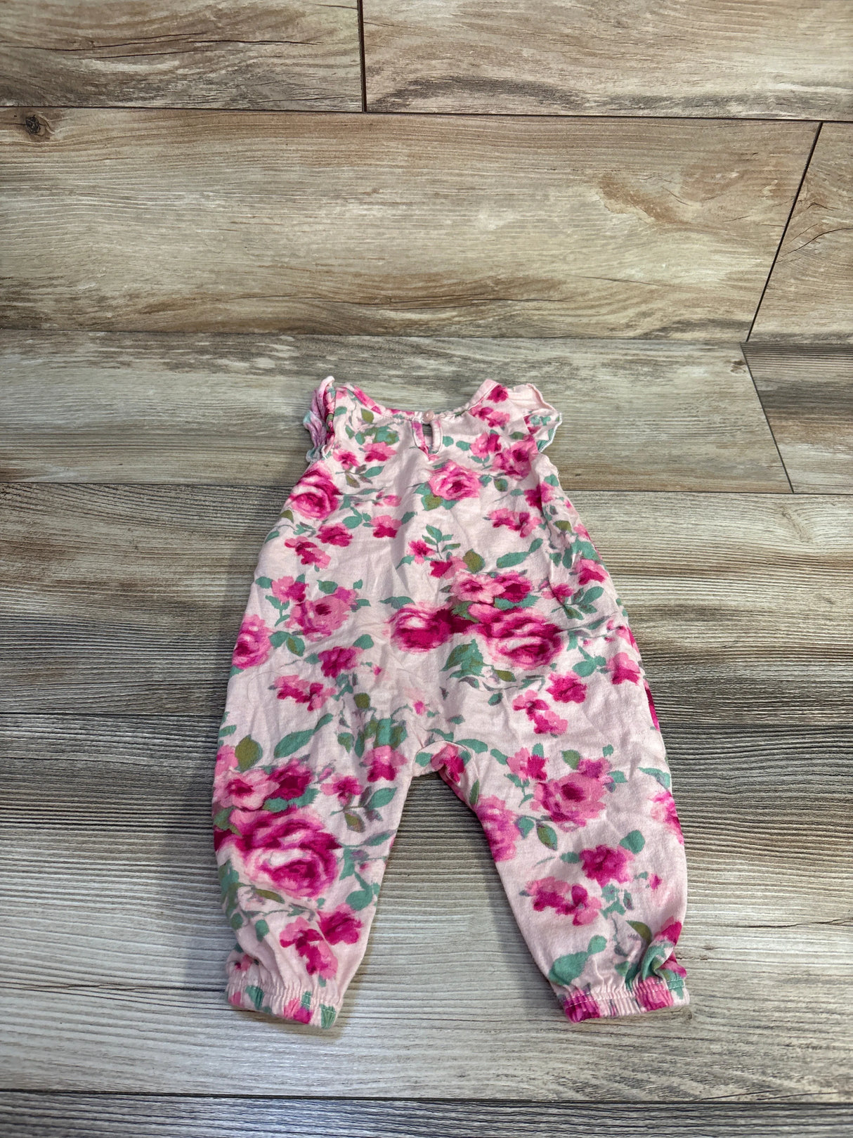 Children's Place Floral Jumpsuit Pink sz 0-3m