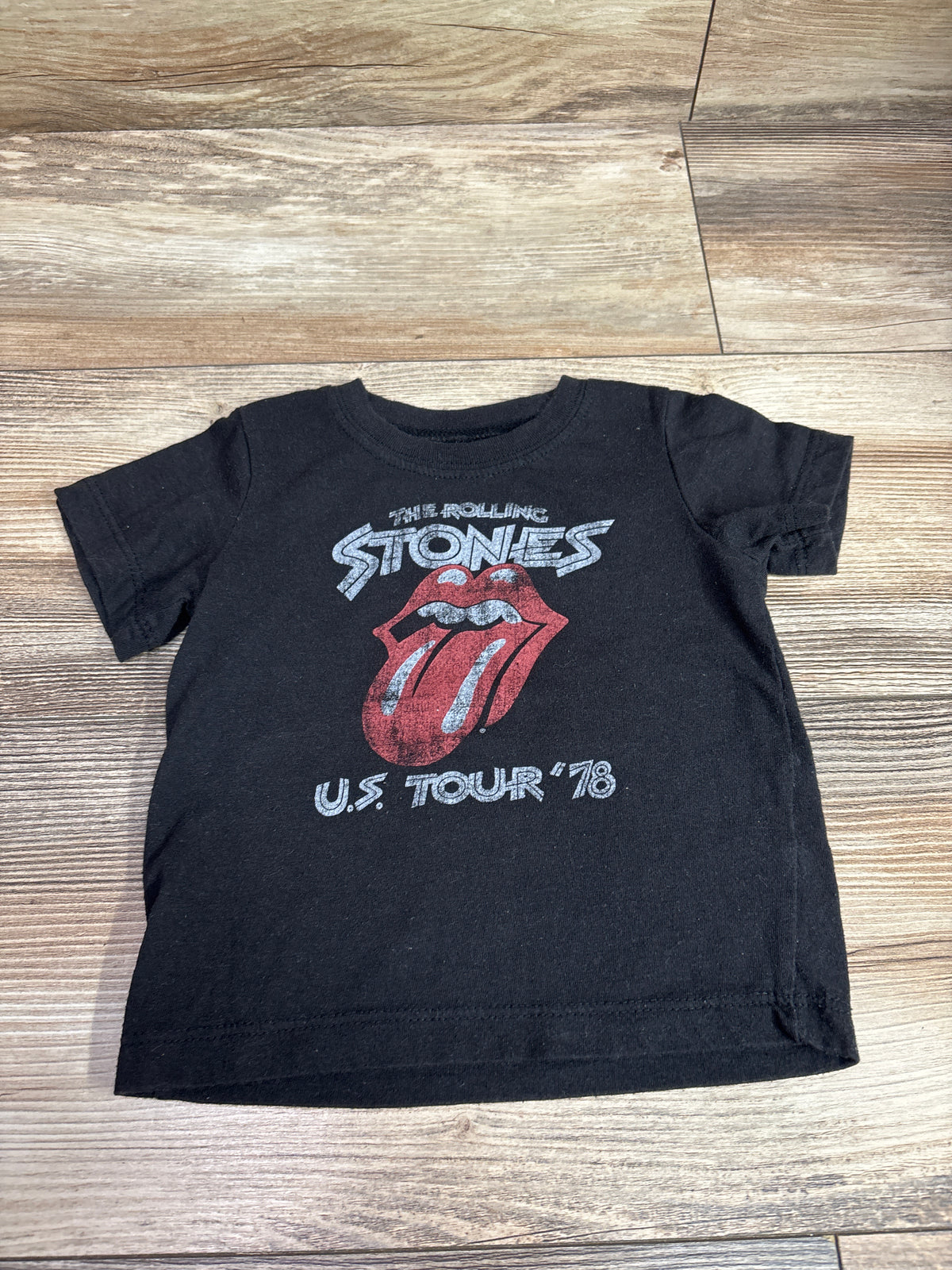 The Rolling Stones Shirt Black sz 12m