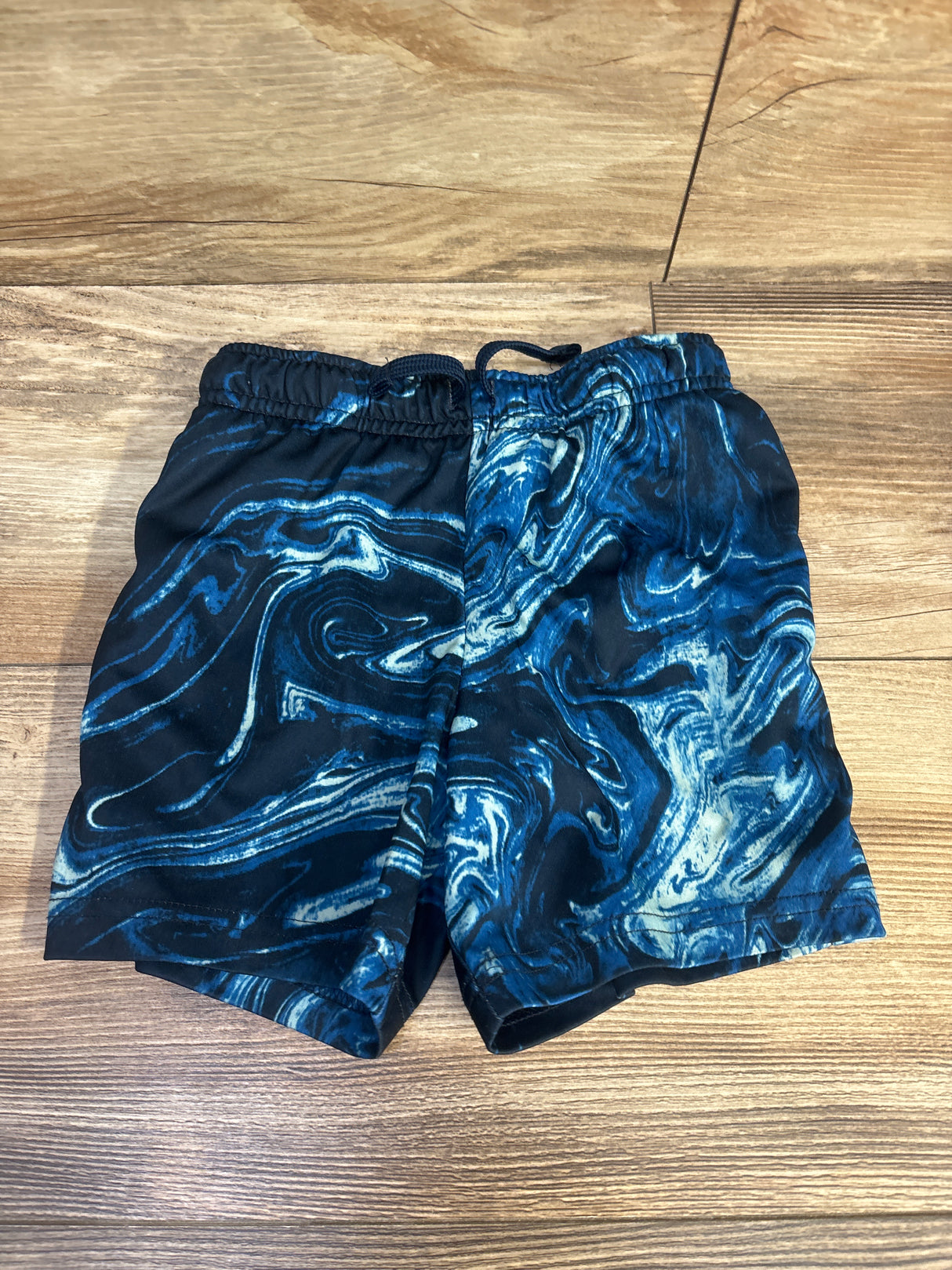 Jumping Beans Active Drawstring Pull On Shorts Black sz 2T