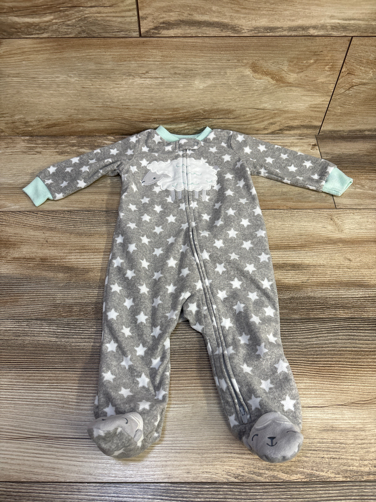 Simple Joys Blanket Sleeper Grey sz 3-6m