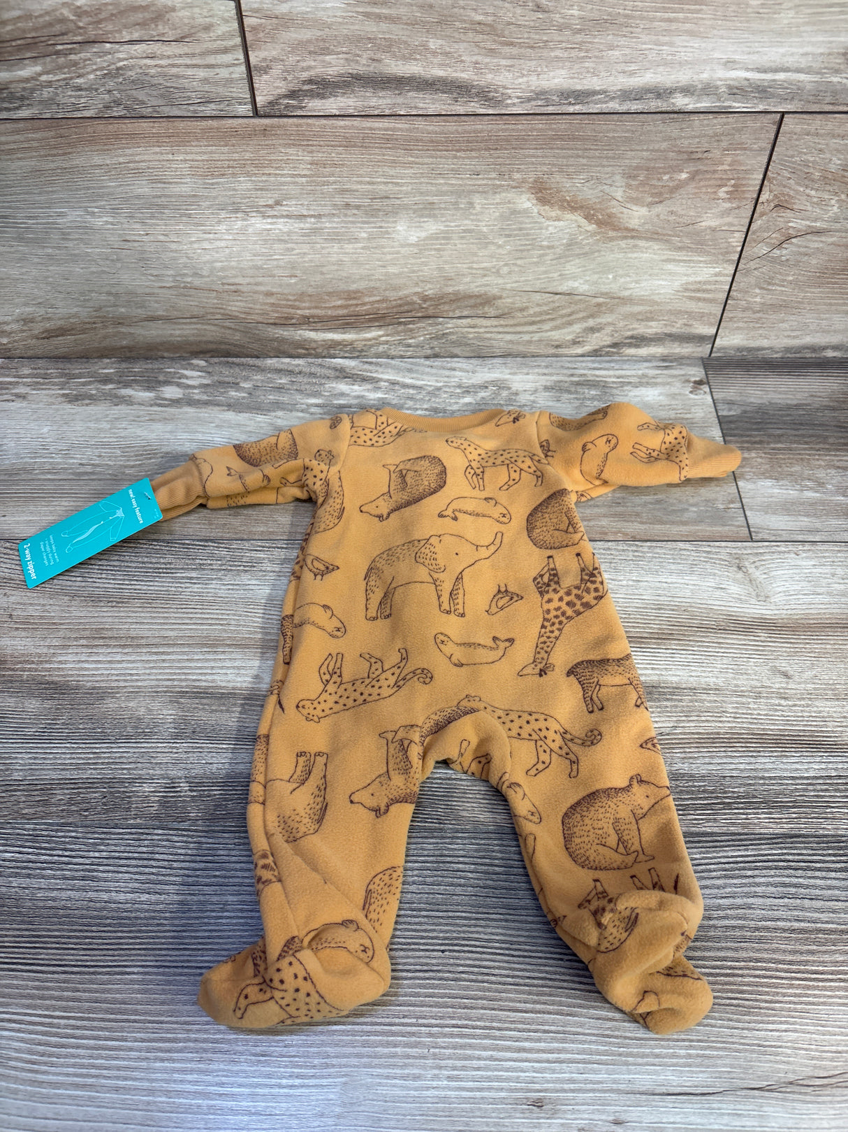 NEW Child Of Mine Blanket Sleeper Orange sz Preemie