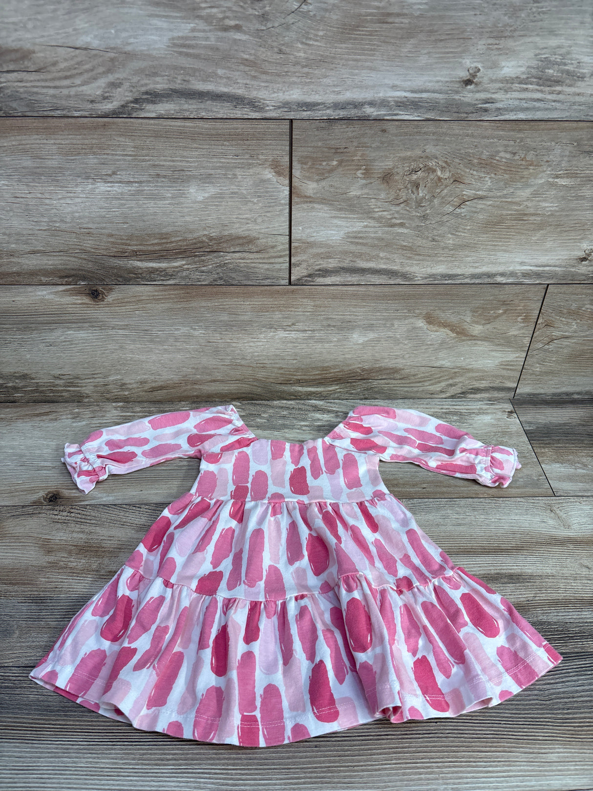 Monica + Andy Long Sleeve Dress Pink sz 6-12m