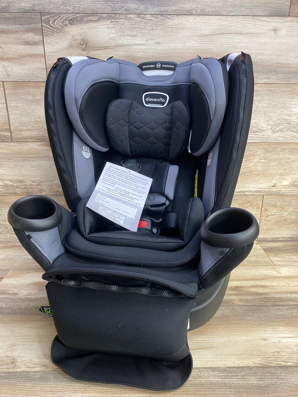 NEW Evenflo Revolve 360 Extend All-in-One Rotating Convertible Car Seat in Revere 4-120lbs