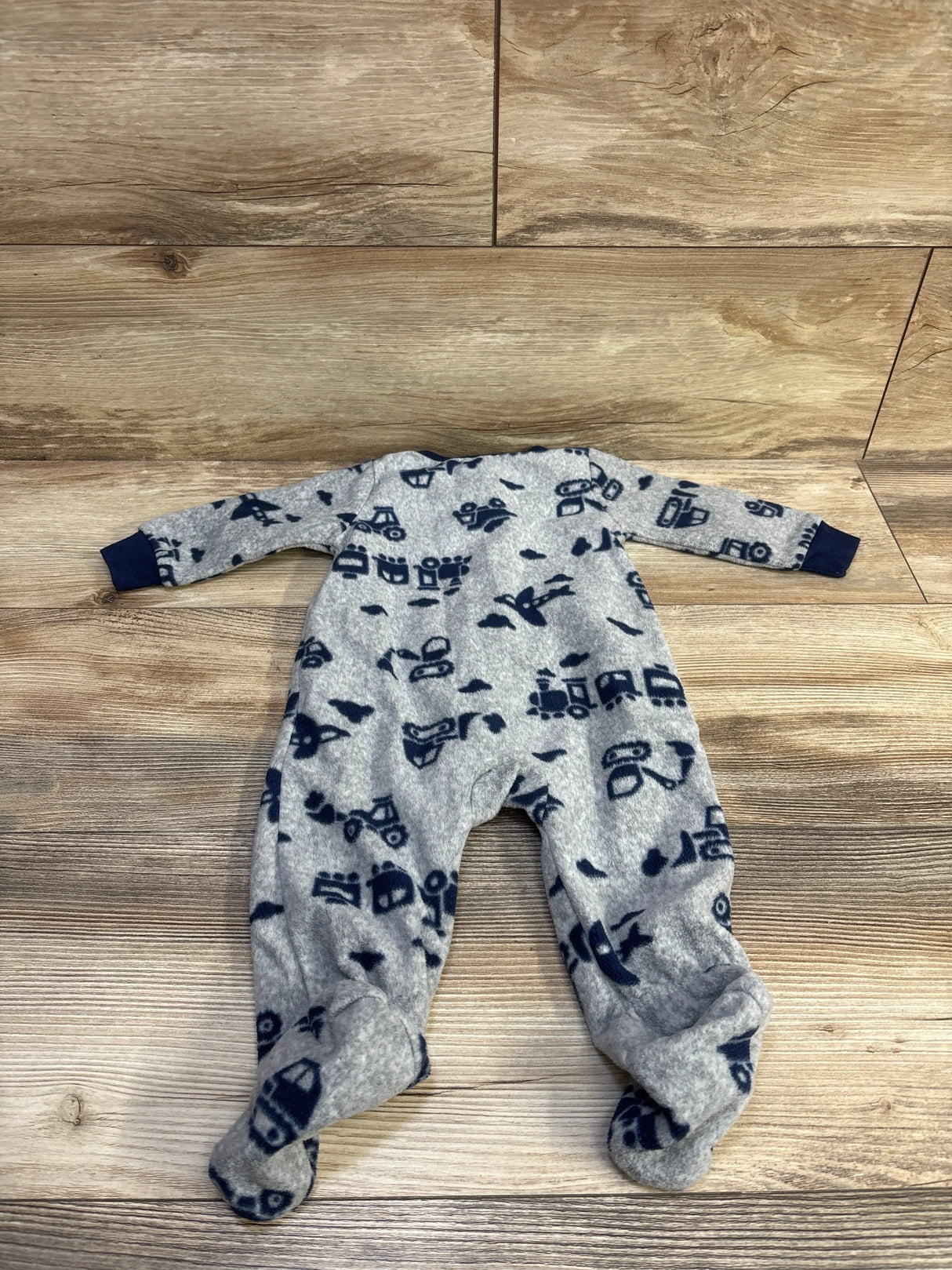 Absorba Construction Trucks Blanket Sleeper Grey sz 6m