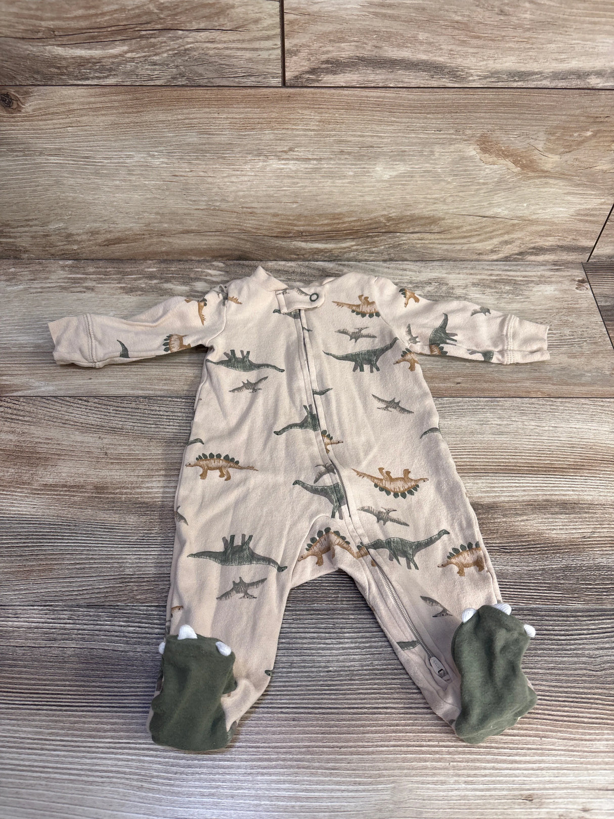 Carter's Dinosaur Sleeper Beige sz 3m