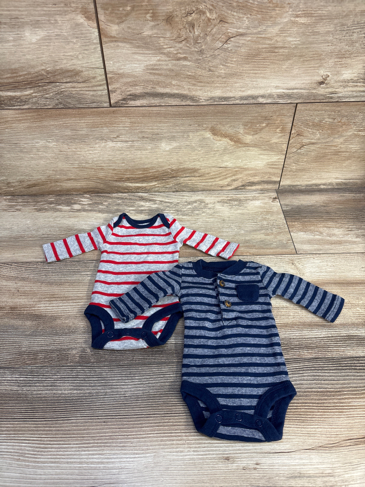 Child Of Mine 2pk Bodysuits Grey sz Preemie