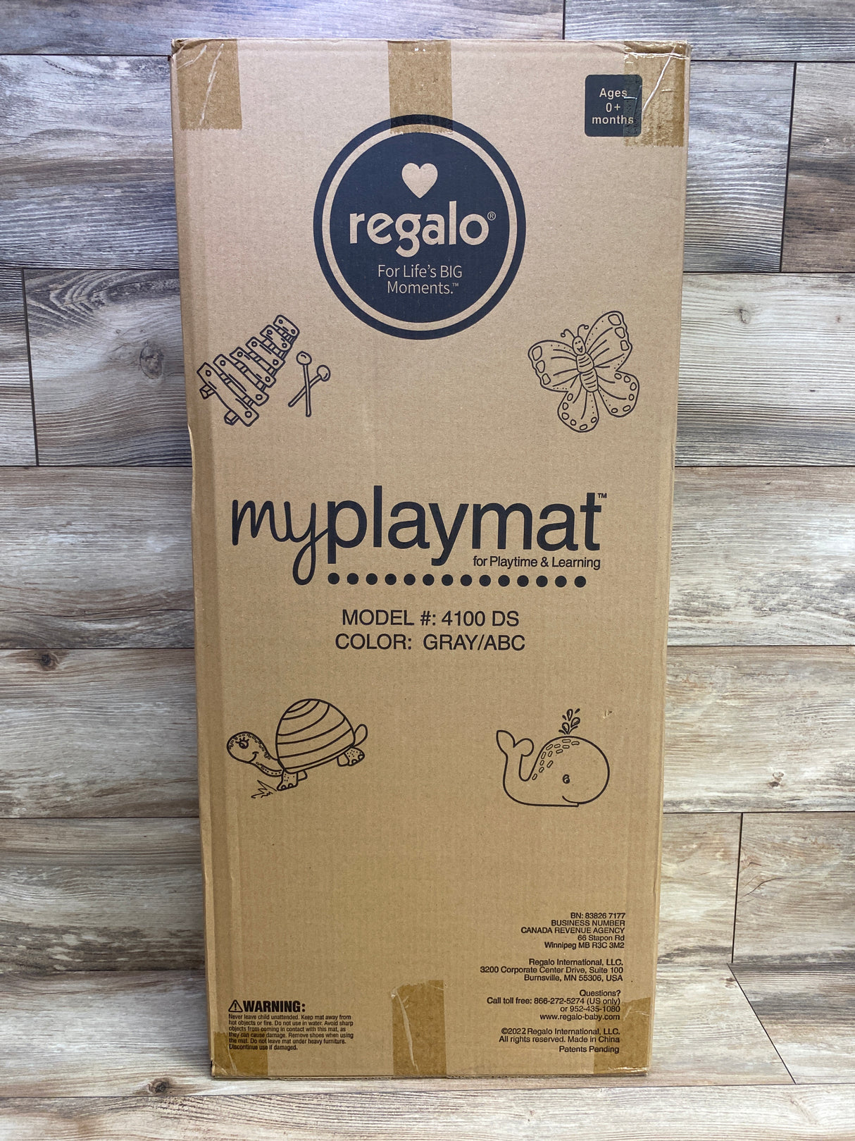 NEW Regalo 77"x71" Foam Alphabet Play Mat