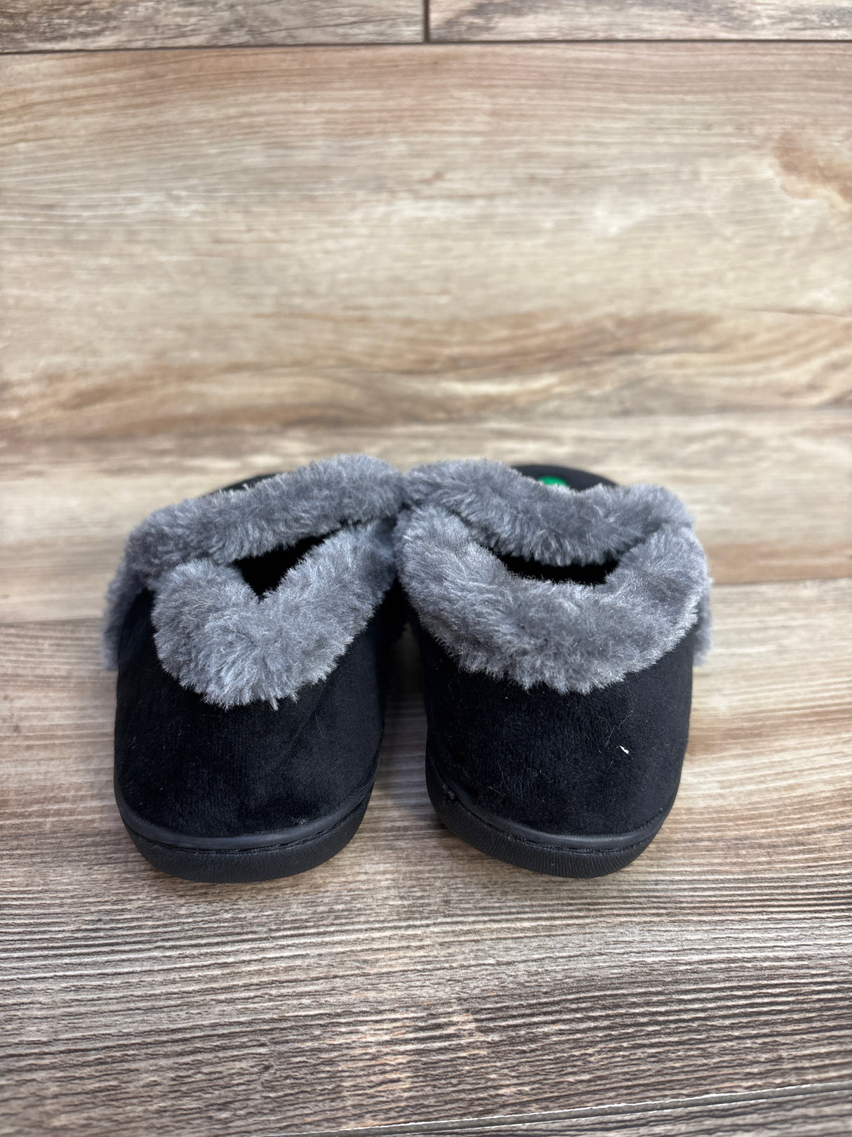 Wonder Nation Taco Saurus Slippers Black sz 11-12c