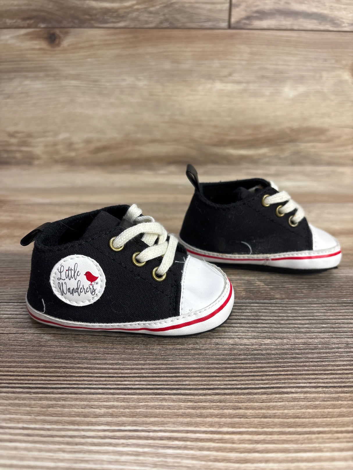 Little Wanderers Classic Crib Sneakers, Navy sz 1c