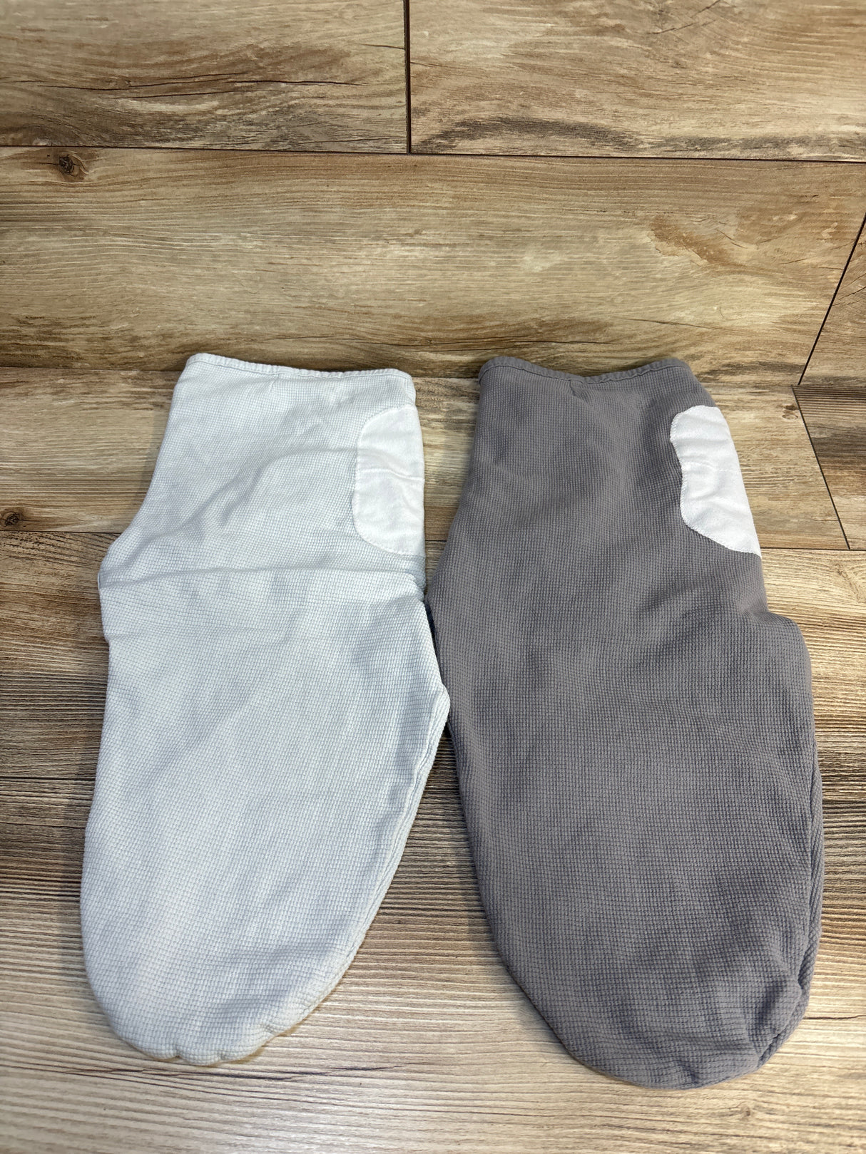 KeaBabies 2pk Waffle Knit Swaddle Wrap Grey sz 0-3m