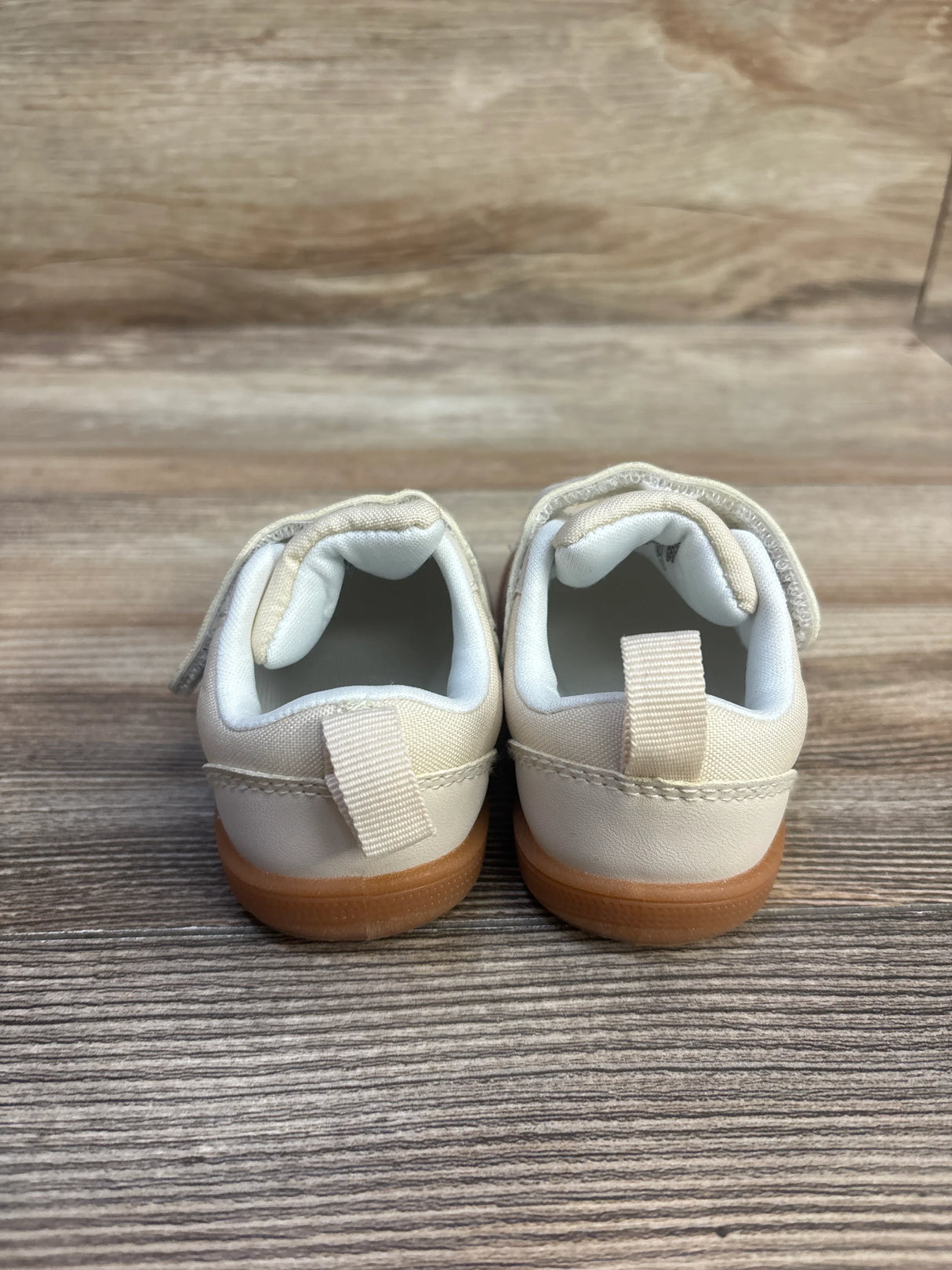 STQ Kids First Walking Sneakers Tan sz 3c