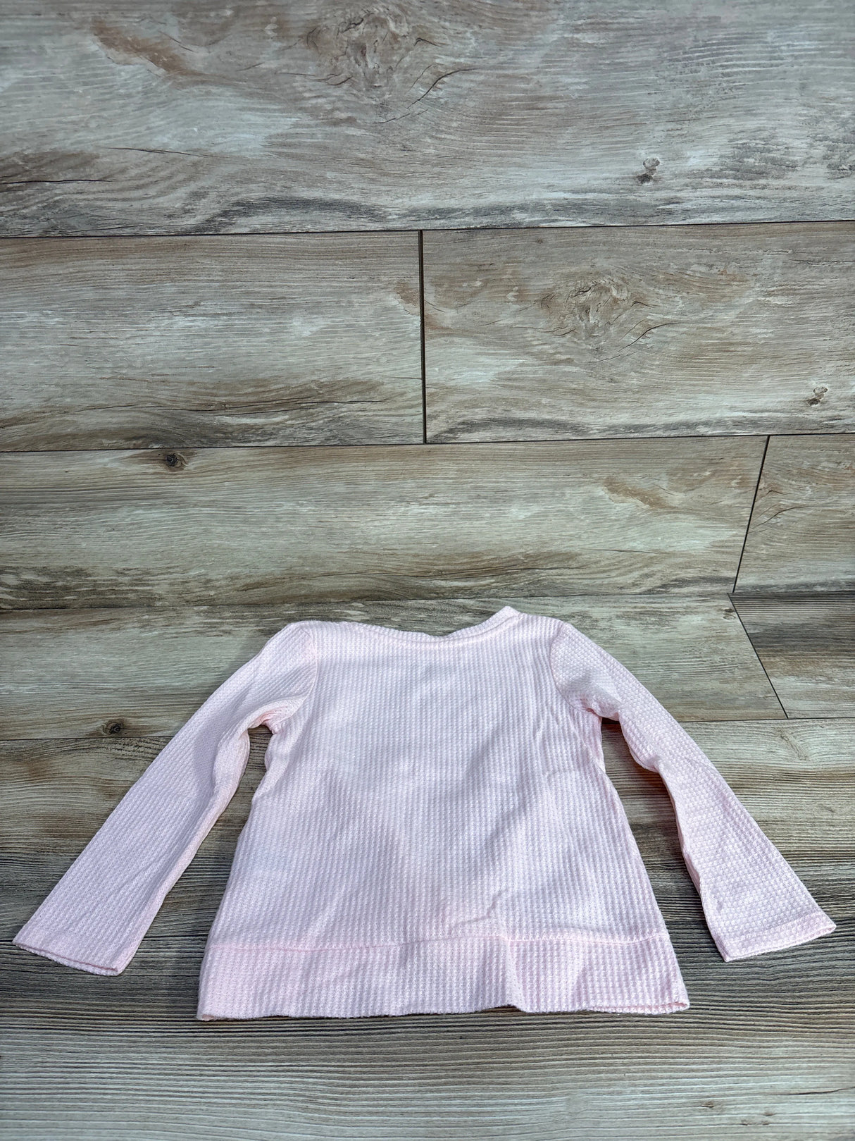 NEW Cat & Jack Waffle Knit Shirt Pink sz 4T