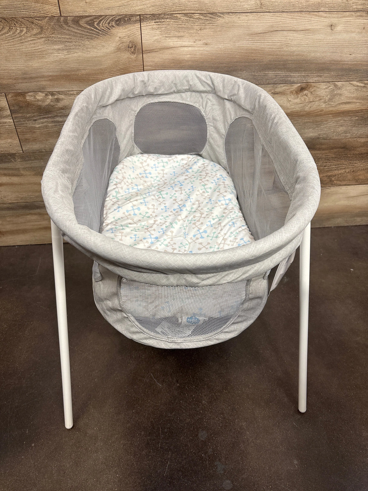 NEW Regalo Baby Basics Infant Bassinet Grey