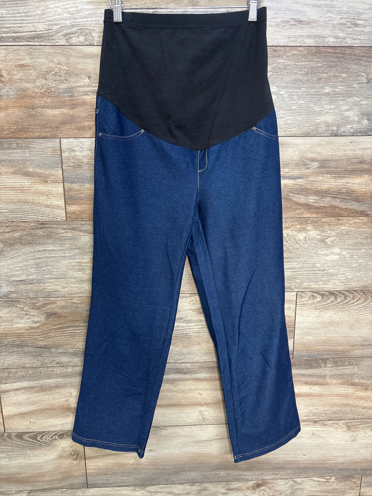 Time & Tru Maternity Full Panel Jeggings Blue sz Small