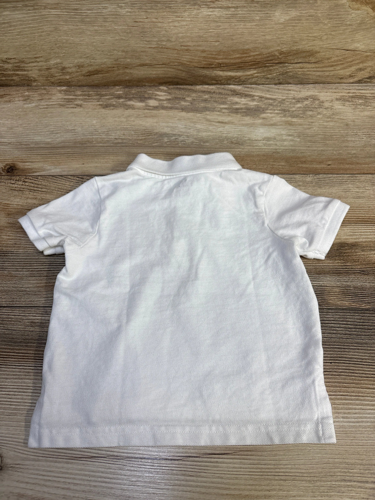 Children's Place Uniform Polo Shirt White sz 12-18m