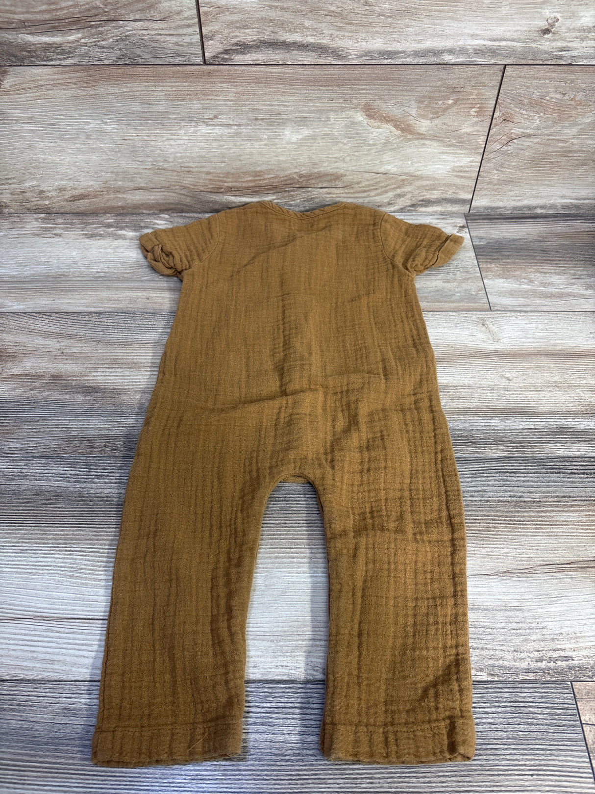 Jamie Kay Muslin Button Up Jumpsuit Brown sz 12m