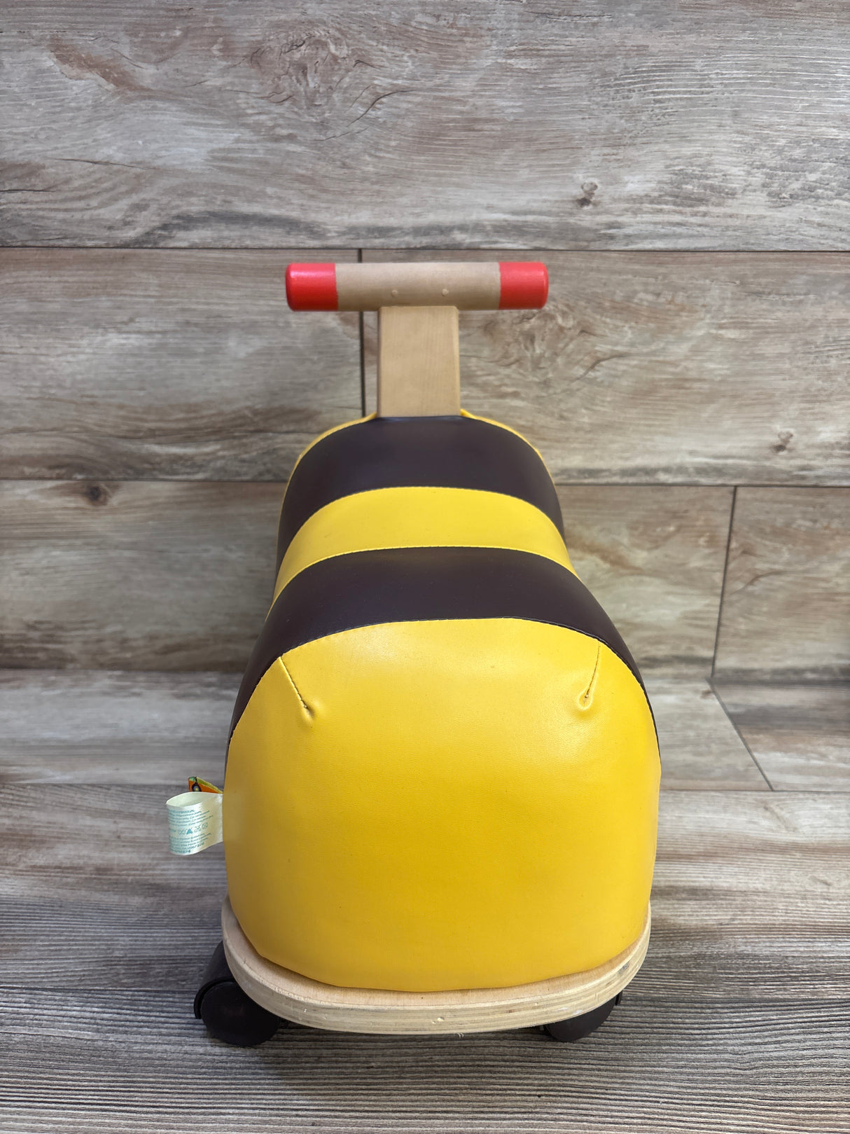 B. Toys Wooden Bee Ride-On, Boom Buggy