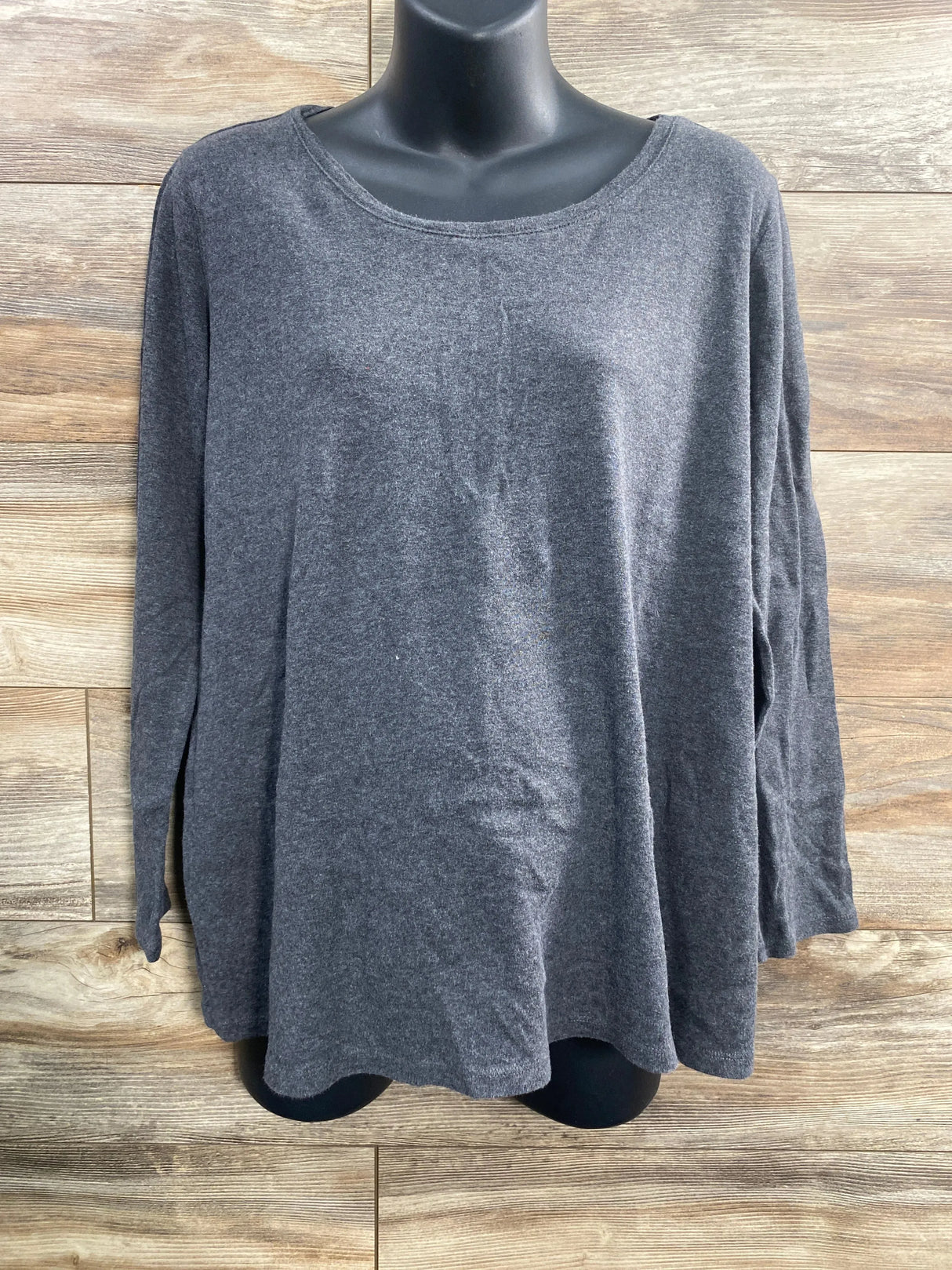 Oh Baby By Motherhood Shirt Grey sz XL - Me n Mommy To Be