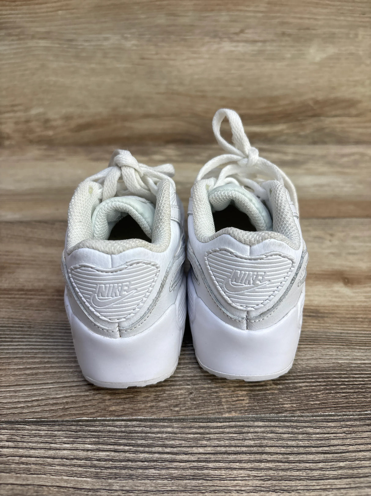 Nike Air Max 90 TD 'Triple White' Sneakers sz 9c