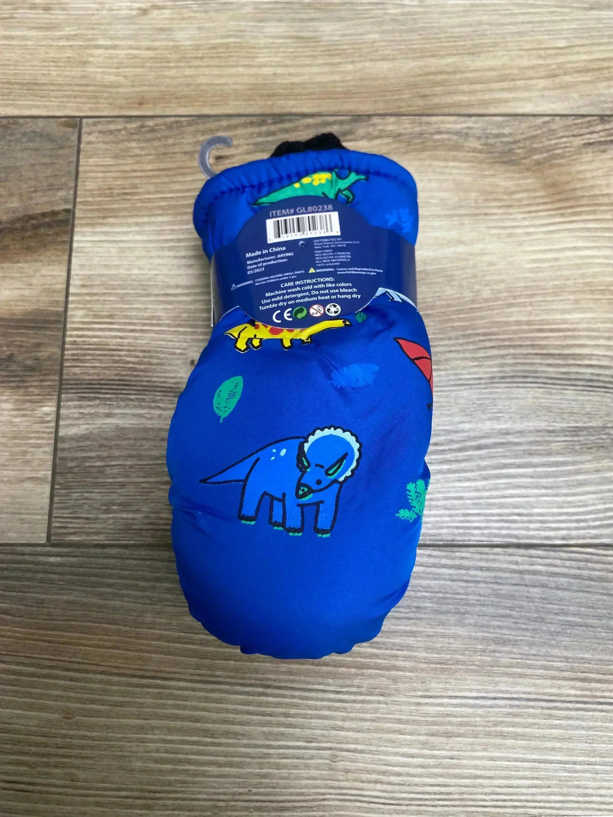 NEW ThermaWear Kid's Ski Dinosaur Blue Mittens OSFM (1-3Y) - Me n Mommy To Be
