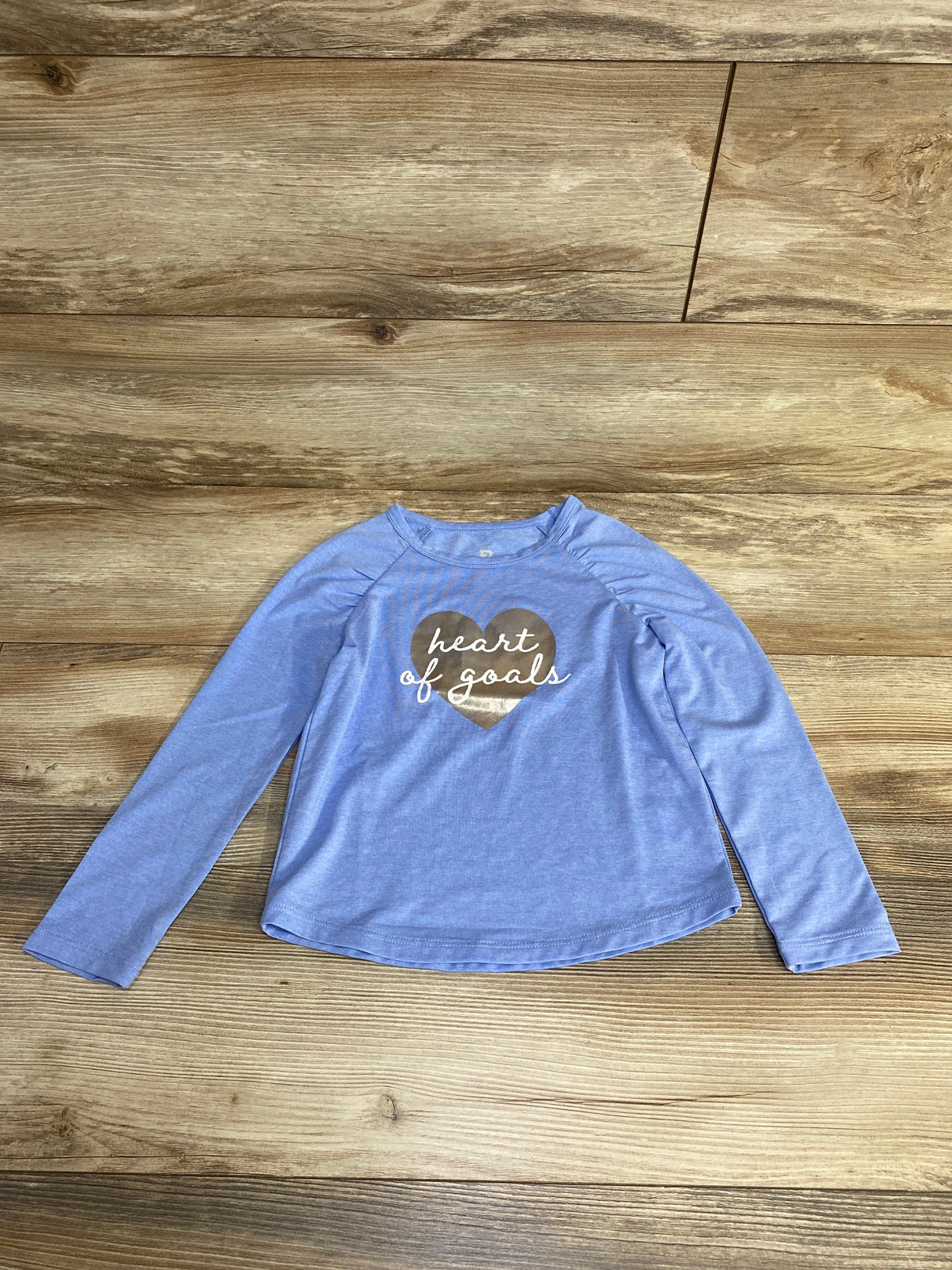 Runway Heart Of Gold Shirt Blue sz 4-5T - Me n Mommy To Be