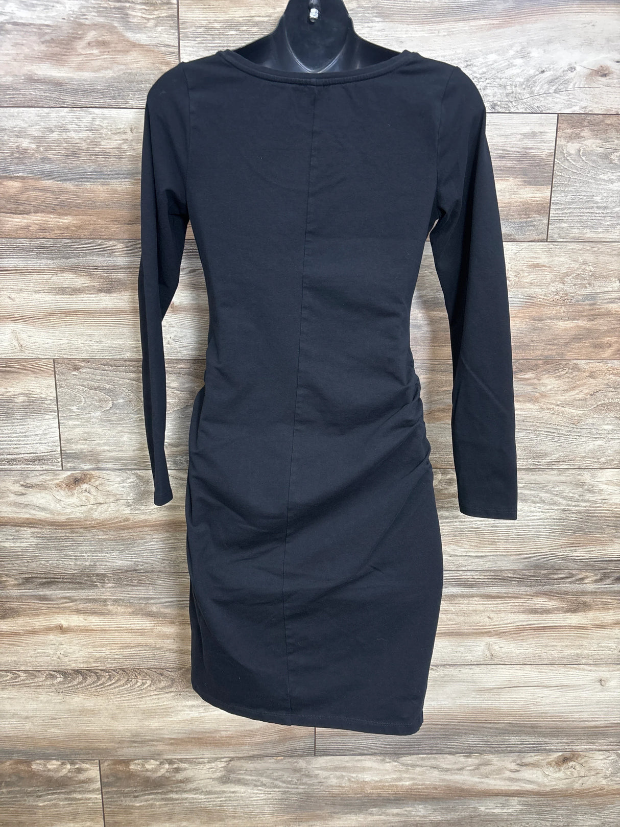 Old Navy Maternity Long-Sleeve Bodycon Dress Black sz Medium