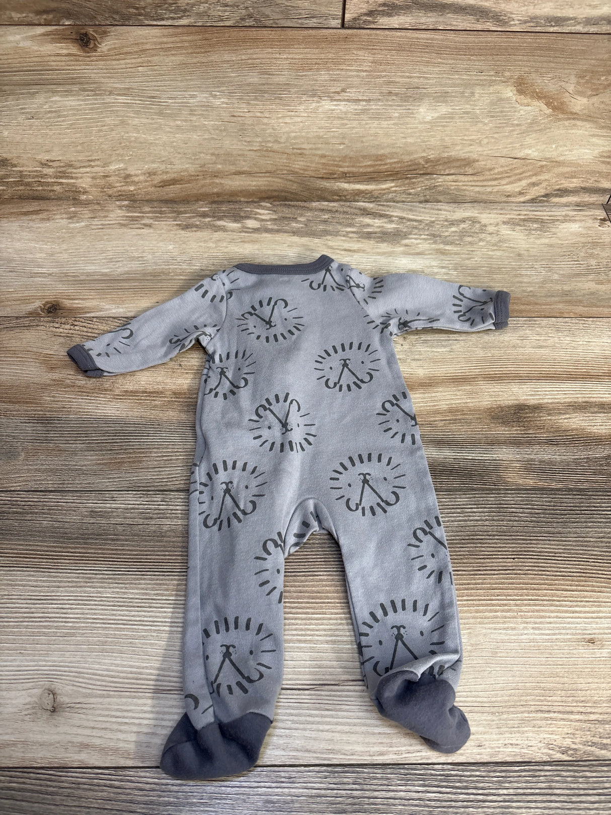 Mini Hop Meow Sleeper Grey sz Newborn