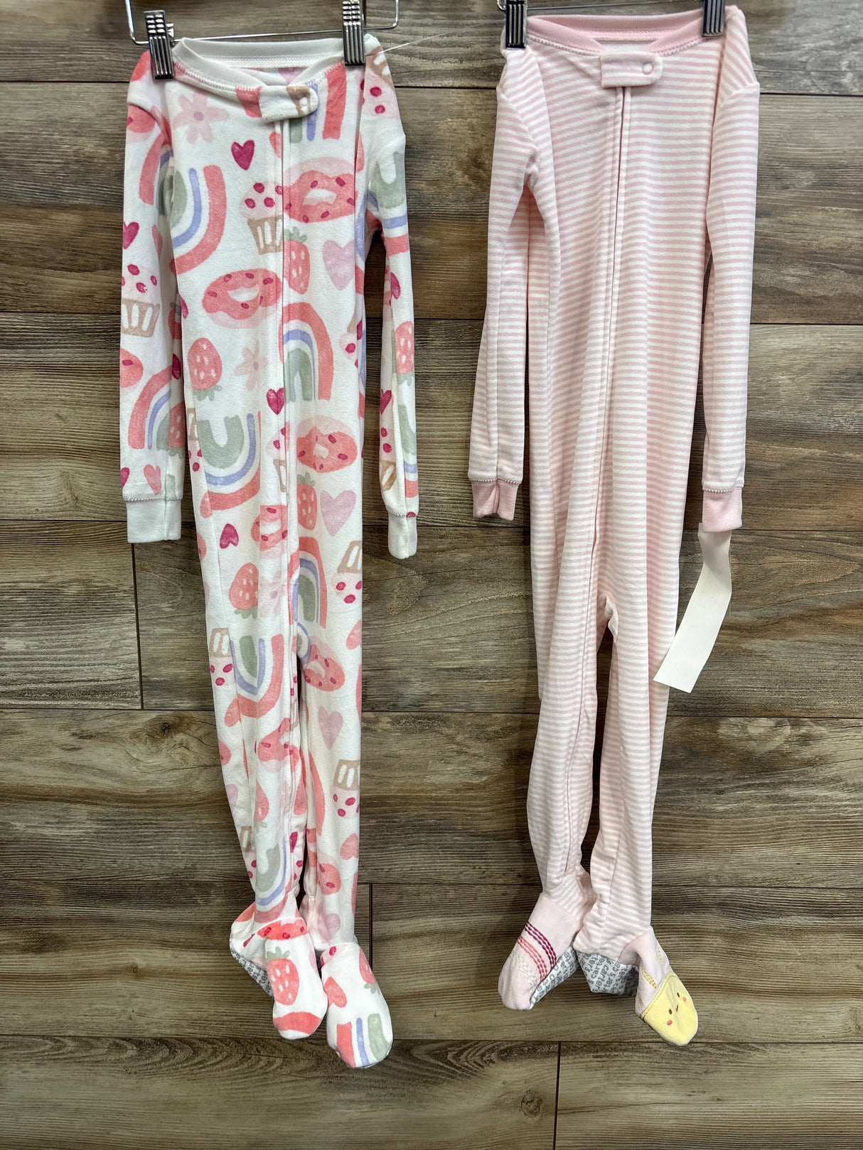 NEW Just One You 2pk Blanket Sleepers White sz 3T