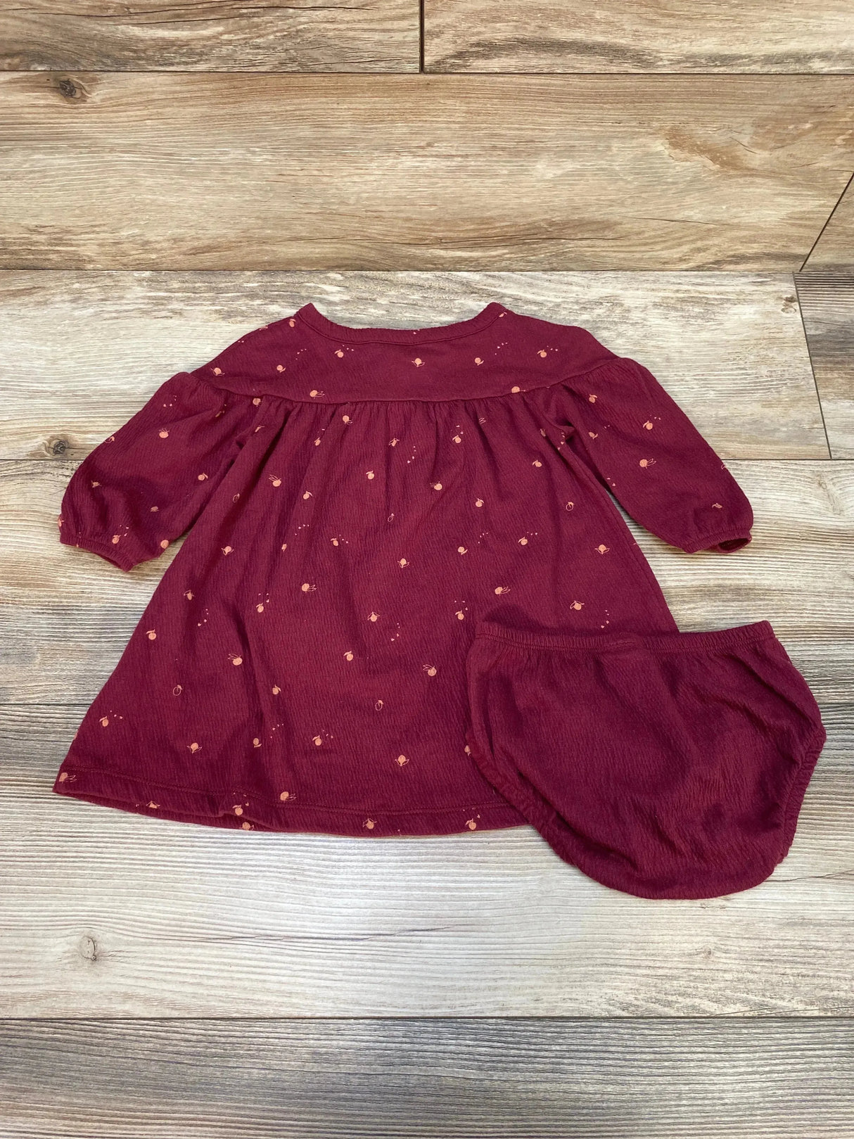 Carter's 2pc Henley Dress & Bloomers Red sz 12m - Me n Mommy To Be